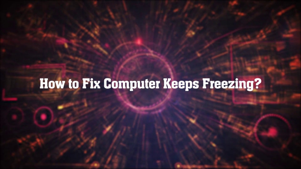 how to fix a frozen computer